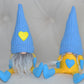 7'' Home Gnome Ornaments Ukraine Flag|| Home Craft Plush Soft Decoration || Collectible Figurine for Home Decor || Ukrainian Handmade Gnomes || Made in Ukraine