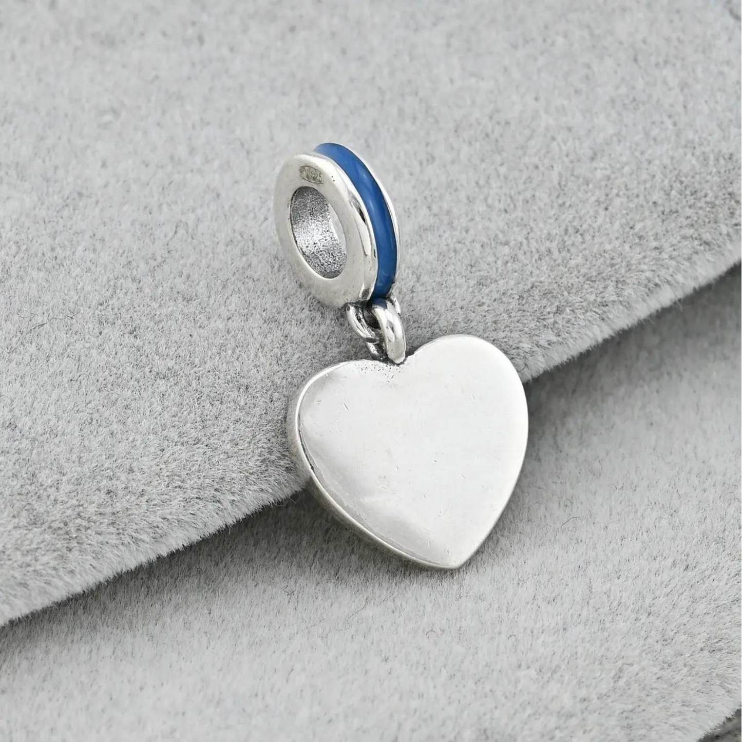 Ukraine Flag Pendant Blue Yellow Ukrainian Heart Pendant Ukrainian Necklace | 925 Sterling Silver | Silver Pendant for Women Men | Made in Ukraine