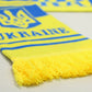 Ukraine Scarf | Soccer Knit Scarf | Football Scarf | Sports Fan Shop FIFA Ukrainian Team | 100% Original Ukrainian Scarf | Made in Ukraine Delivery from Ukraine