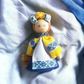 Ukrainian Girl and Boy Home Ornaments Ukraine Flag Decoration for Home Decor Wall Hanging Art Décor Christmas Tree Decorations Craft Handmade in Ukraine