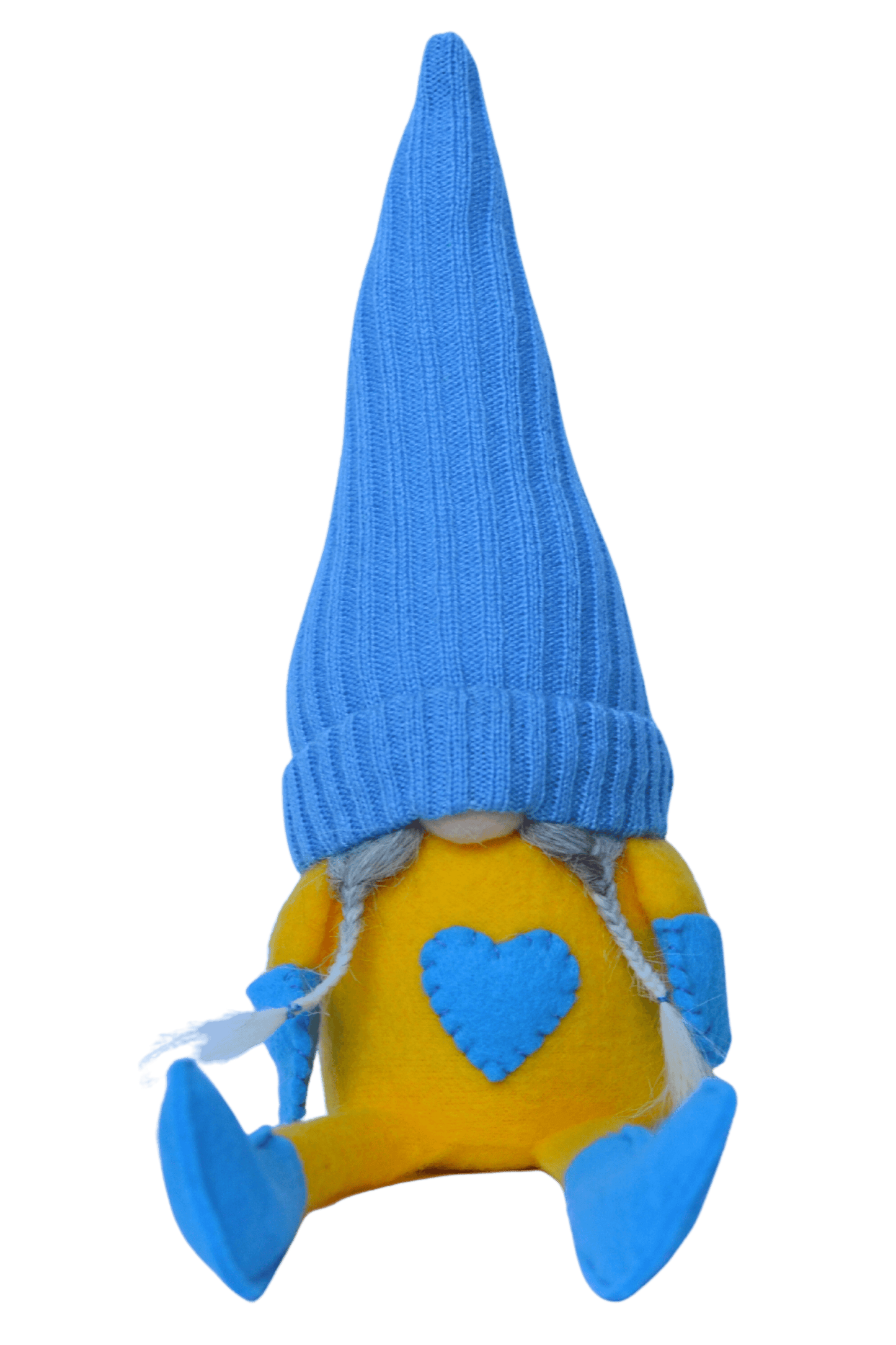 7'' Home Gnome Ornaments Ukraine Flag|| Home Craft Plush Soft Decoration || Collectible Figurine for Home Decor || Ukrainian Handmade Gnomes || Made in Ukraine