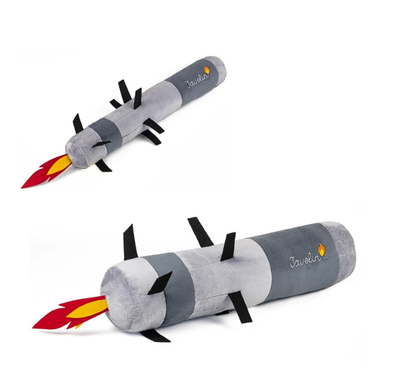 BraveUA 20'' or 30'' FGM-148 Javelin Craft Plush Soft Stuffed Toy Handmade in Ukraine