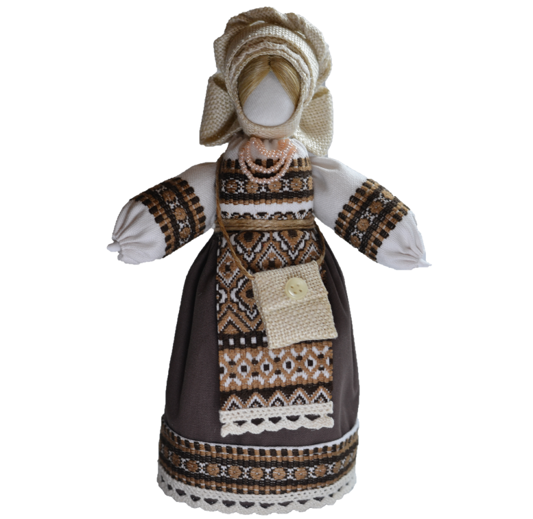 7.5" BraveUA Exclusive Vintage Collectible Ukrainian Motanka Doll Slavic Design Handmade Made in Ukraine