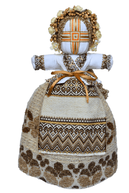 14'' Authentic Ukrainian Motanka Doll on Wooden Base || Collectible Doll || Slavic Design Traditional Ukrainian Doll || Handmade Traditional Folk Art || Made in Ukraine